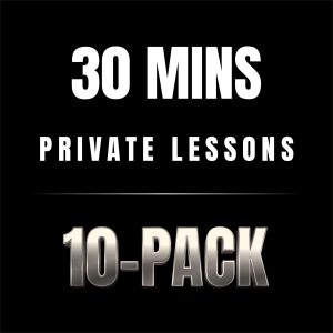 30-Min Private Lessons | 10-Pack