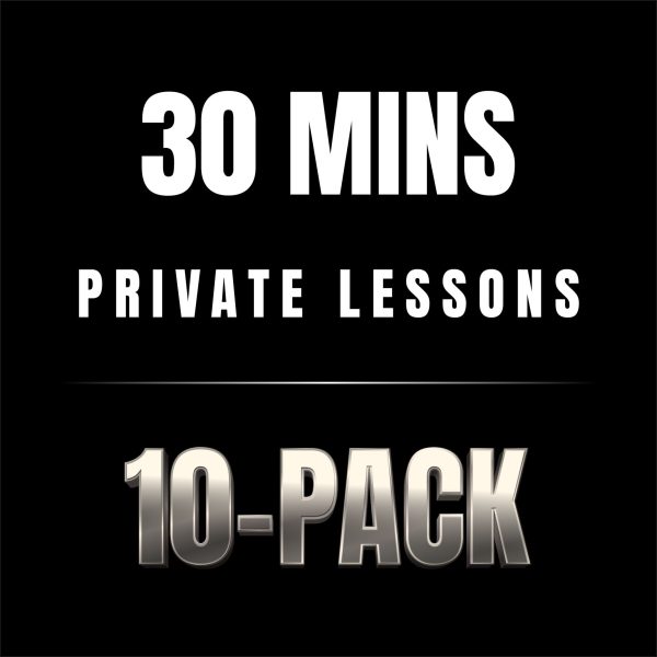 30-Min Private Lessons | 10-Pack