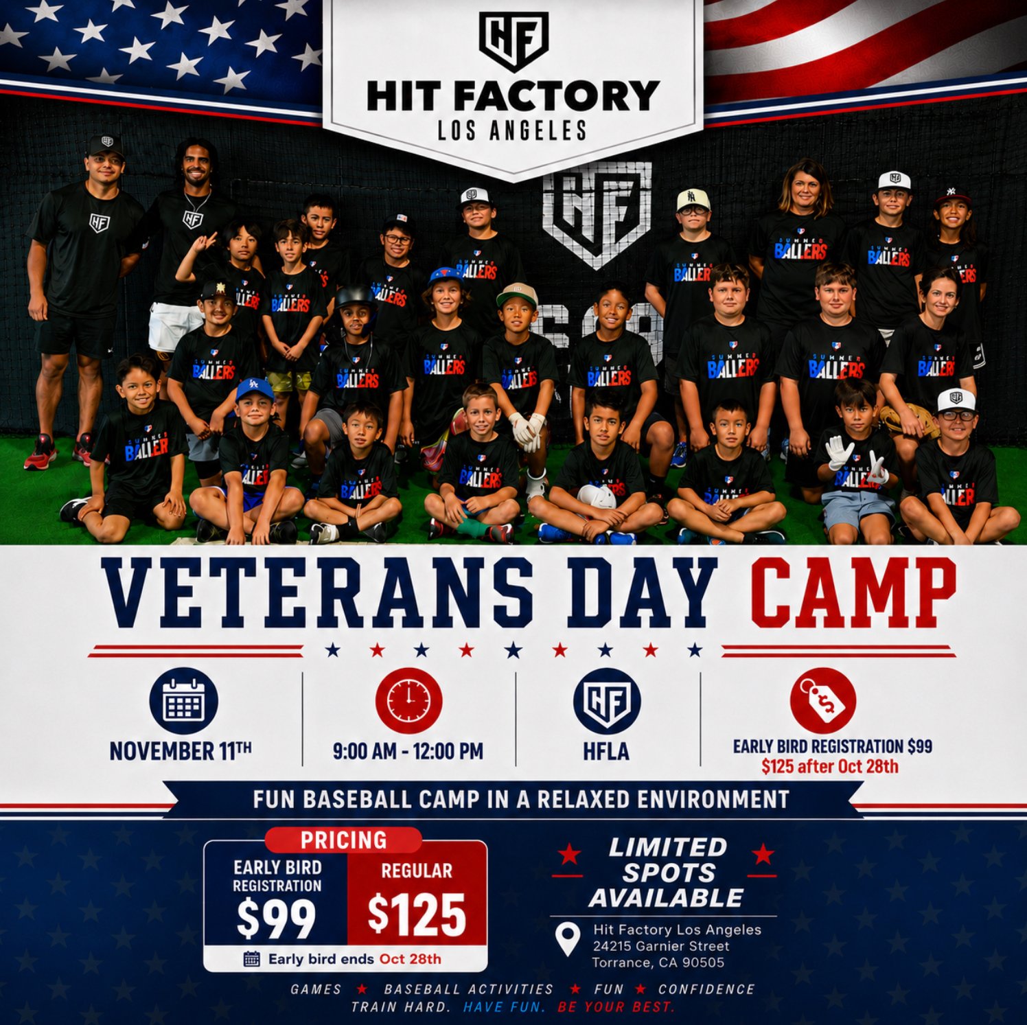 Veterans Day Camp
